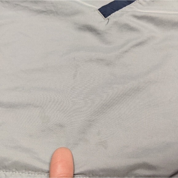 Nike Jacket Kids Medium Swish Full Zip Lightweight Jacket Youth M Gray / Blue - Picture 11 of 11